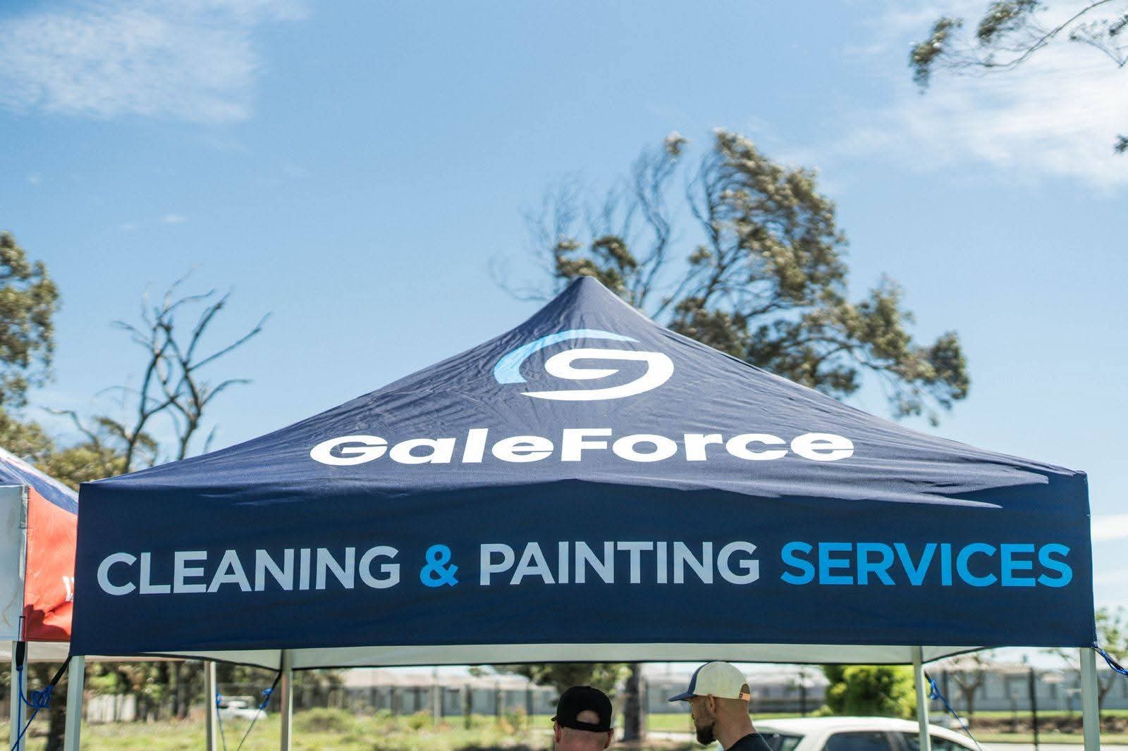 GaleForce branded gazebo
